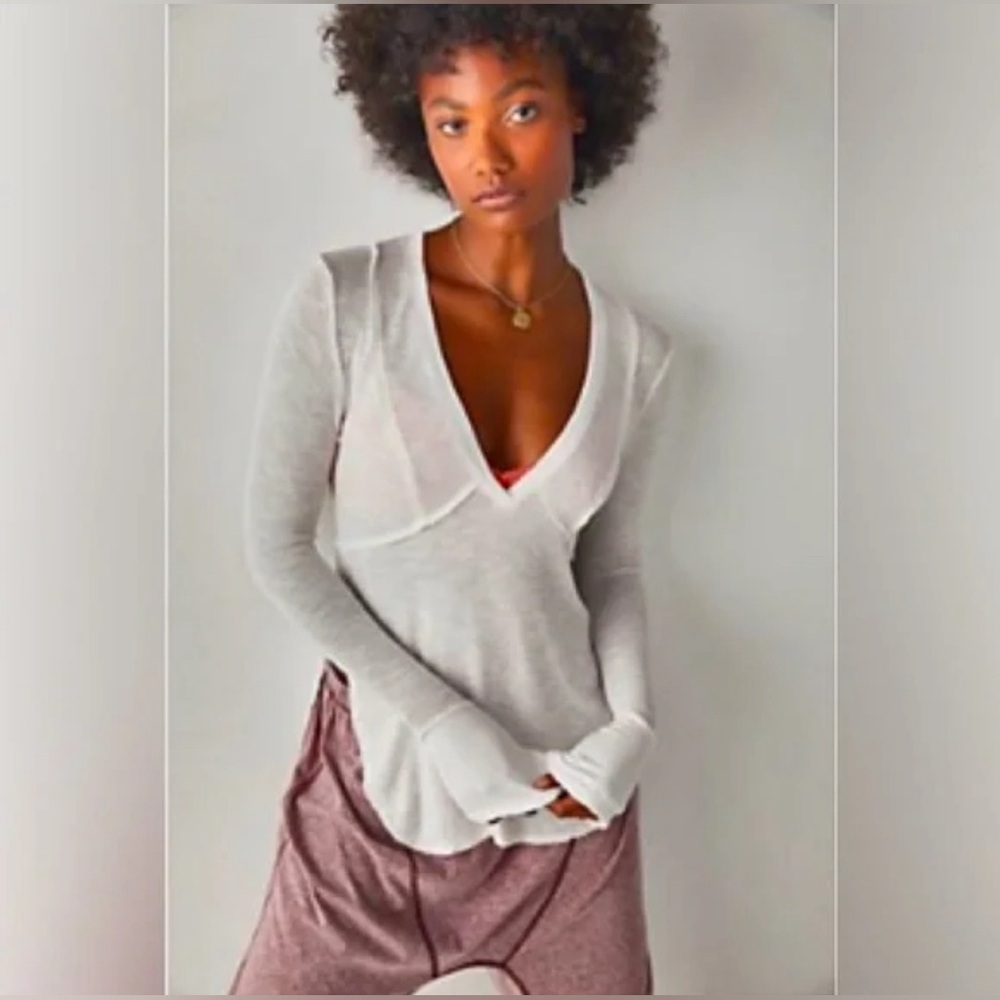 Free People Laying Low Long Sleeve